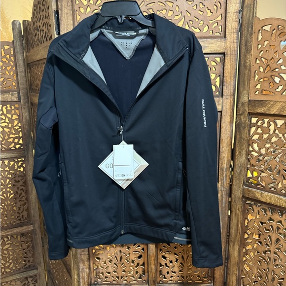 NEW NWT Salomon GORE-TEX Windstopper Softshell Jacket - Men's - Picture 2 of 4